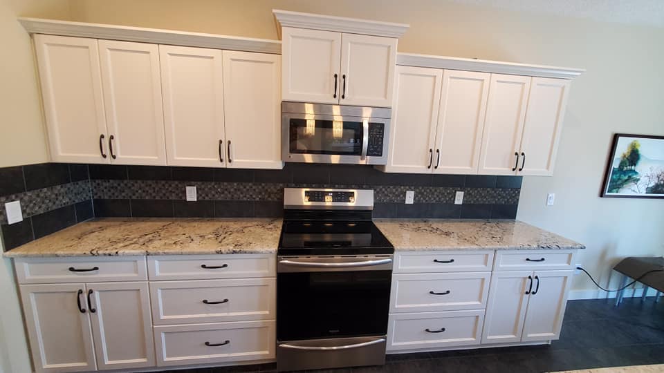 Cabinet Painting and Cabinet Refinishing by DreamArt Painting, Edmonton Painters cabinet refinishing